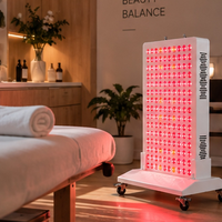 Appareil de luminothérapie LED infrarouge RedDot avec prise américaine, télécommande, design ultra-fin, soulagement de la douleur pour la maison