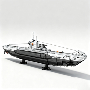 140cm Reobrix 33050 UNDERSEA Bateau Stratégique U-Type Sous-Marin Kit de Construction Next-Gen Grands Blocs de Construction Jouet - Product Image 1