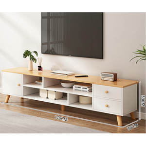 Meuble TV moderne en bois pour petit appartement, idéal pour les maisons en <span class=keywords><strong>location</strong></span>, les salons, l'usage domestique et les hôtels. - Product Image 2
