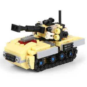 QIZHILE – ensemble de blocs de construction de modèle Robot Transformable 8 en 1, <span class=keywords><strong>Bloc</strong></span> de construction de réservoir à transformer en robot, <span class=keywords><strong>Bloc</strong></span> de construction à assembler soi-même - Product Image 6