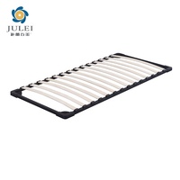 Cadre de lit sur mesure pour chambre à coucher, base de support robuste, revêtement thermolaqué, montage facile, capacité de 300-350 kg pour mobilier d'hôtel