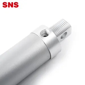 SNS Mal-serie aluminium legierung mini pneumatische luft zylinder mit PT/NPT port