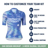 Maillot de cyclisme personnalisé pour équipe, tissu italien, kit professionnel, faible MOQ 10 pièces, conception 3D gratuite, approvisionnement en gros, certifié OEKO-TEX