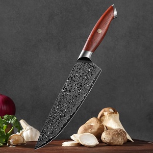 Ensemble de couteaux de cuisine de luxe de profession de vente directe d'usine ensemble de couteaux de boucher damas de désossage super pointu - Product Image 3