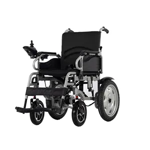 J & J Mobility Fauteuil roulant électrique pliable pour les personnes âgées à la maison Fauteuil roulant confortable et bon marché pour les personnes âgées handicapées