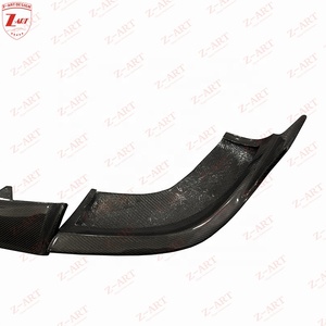 Labio delantero de fibra de carbono para Mercedes W218 CLS63, Barbilla delantera de fibra de carbono para CLS 63 <span class=keywords><strong>AMG</strong></span>, Kit de alerón de labio, 2012-1204, W218, - Product Image 2