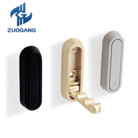 Porte-manteau mural en alliage de zinc de haute qualité, capacité supérieure à 30 lb, anti-corrosion, décoration moderne pour chambre à coucher, prix d'usine