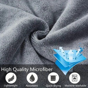 Toalla de Limpieza de Microfibra de 400 g/m², 40 x 40 cm, Paño de Limpieza de Microfibra para Coche - Product Image 4