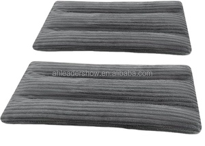 Coussin chauffant pour les épaules au micro-ondes, coussin chauffant multifonctionnel carré aux graines de lin, sac de compresse chaude réconfortant - Product Image 4