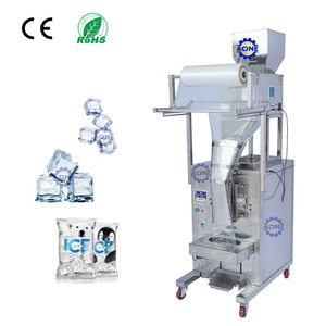 Machine d'emballage de glaçons par thermoscellage, machine d'emballage de sachets de glaçons de 1 kg, machine d'emballage de glaçons automatisée - Product Image 1