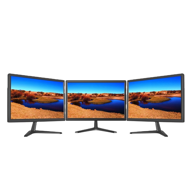 Hiseeu 21.5 Inch 75Hz LED Computer Monitor Built-in Speaker PC Monitor 1080P LCD Screen Display Monitor