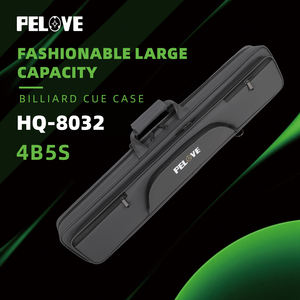 Custodia Professionale Premium per Stecche da Biliardo a 9 Fori in Tessuto Oxford con Rivestimento in Similpelle - Impermeabile Adatta per Stecche da Biliardo e <span class=keywords><strong>Snooker</strong></span> 1/2 - Product Image 1