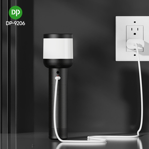 Senter isi ulang 2000mAh, Senter tipe-c isi ulang dengan lampu berkemah dan lensa <span class=keywords><strong>Fresnel</strong></span> - Product Image 4