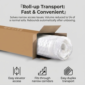 Sofá Cama Plegable y Compactable al Vacío de Doble Uso, Tamaño para Sala de Estar, Ideal para Apartamentos Pequeños, Sofá Tatami para Personas que Buscan Comodidad - Product Image 5