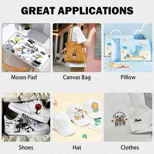 เครื่องรีดร้อนขนาดเล็ก Easy Press พร้อมระบบทำความร้อนด้วยน้ำมัน สำหรับพิมพ์ลายลงเสื้อยืด อุปกรณ์ถ่ายโอนความร้อน ปั๊มกราไฟต์บริสุทธิ์สูง 250 วัตต์ สำหรับงานพิมพ์ฉลาก - Product Image 5