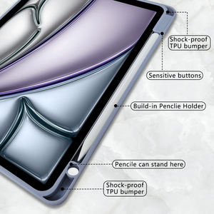 Nouvelle housse en cuir PU rose pour <span class=keywords><strong>iPad</strong></span> <span class=keywords><strong>Pro</strong></span> 11 2024 2025 10.2/10.5/10.9/9.7 pouces étui pour tablette - Product Image 4