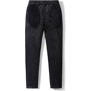 FOXA Men's Winter Fleece Sweatpants Sherpa <b>Lined</b> Athletic Jogger Loose Fit <b>Pants</b> For Workout Running Training - Product Image 3