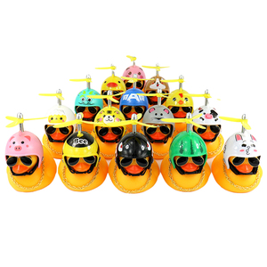 Cqfmk Accesorios para Motocicleta con Diseño de Patito Amarillo - Decoración de Moda de Alta Calidad de 9*6.8cm - Product Image 2