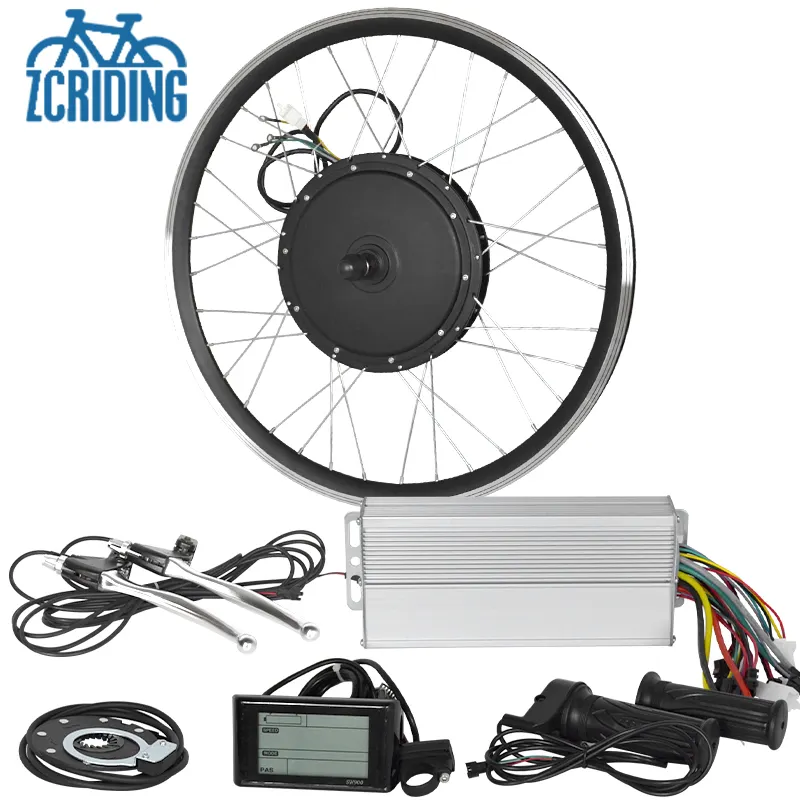 Motor elétrico sem escova para bicicleta, super 250w-8000w, outras peças de bicicleta elétrica, kit de conversão de bicicletas elétricas