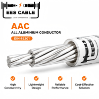 Conducteur toronné tout aluminium DIN 48201 AAC, conducteur nu 16-1000mm² pour alimentation urbaine aérienne Aster AL3 Distribution EESCABLE