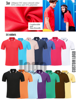 T-shirt Polo Homme Grande Taille en Coton de Haute Qualité à Col Boutonné, Vêtement Décontracté, Vente Chaude Directe Usine