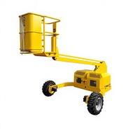 Élévateur à flèche Zoomye hydraulique pour vergers, moteur à essence, roulement à engrenages, équipement de cueillette de fruits 15000W