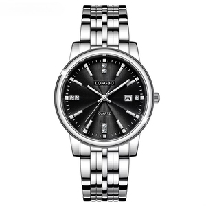OEM ODM Premium Gold Couple <b>Watch</b> Crystal Accent Calendar Window Waterproof Luminous <b>His</b> <b>and</b> <b>Hers</b> Pair Quartz <b>Watch</b> - Product Image 3