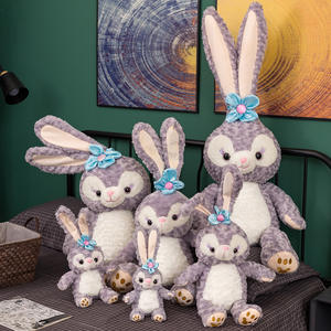 Stella <span class=keywords><strong>Lou</strong></span> doux en peluche lapin poupée mignon oreiller de couchage Ragdoll lit décoration filles cadeau d'anniversaire maille inspiré Animal Crossing - Product Image 2