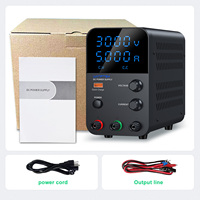 Alimentation CC stabilisée réglable WANPTEK GPS305D 30V 5A 150W pour le chargement, le vieillissement et les tests de produits d'électrodéposition