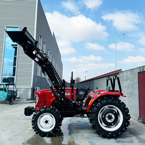 Mini-tracteur avec chargeur et pelle rétrocaveuse, machine polyvalente - Product Image 2