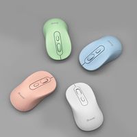 Souris optique sans fil USB 2.4G mini très vendue, 4 boutons, design ergonomique pour les deux mains, portée jusqu'à 10 m, haute résolution DPI MW-036L