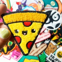 Patch brodé personnalisé pour chapeau, motif anime, lettres, en caoutchouc, cuir tissé, PVC, thermocollant, broderie chenille