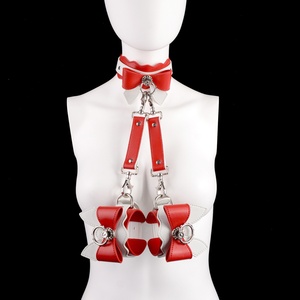 Kit de Bondage BDSM de Fábrica, Set de Restricción para Adultos, Esposas Ajustables, Antifaz, Látigo, Juguete Fetiche para Parejas - Product Image 3
