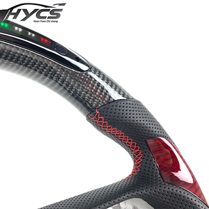 Volante de Fibra de Carbono con Pantalla LED para Mazda3 Axela Mazda6 <span class=keywords><strong>CX30</strong></span> CX4 CX5 Atenza - Product Image 3