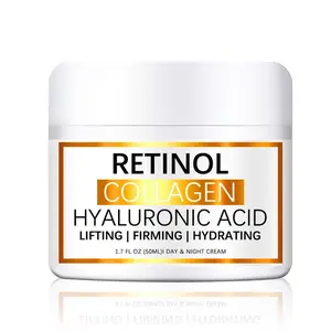 Free Samples Retinol Collagen Wrinkle Remove Moisturizing Skin Anti-aging Visible Effect Instant Anti-Wrinkle 50ml Face Cream