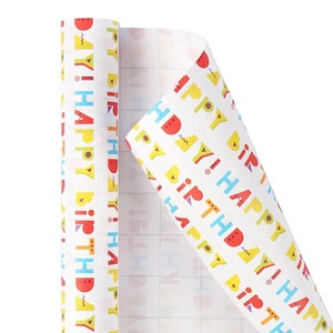 Custom Balloon <b>Pattern</b> Recyclable Art <b>Paper</b> Roll 100GSM Single Side Coated Digital Printing Compatible <b>Paper</b> Packaging - Product Image 6