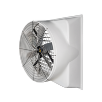 Ventilateur d'équipement avicole de haute qualité avec 6 pales en alliage et moteur BLDC pour fermes avicoles