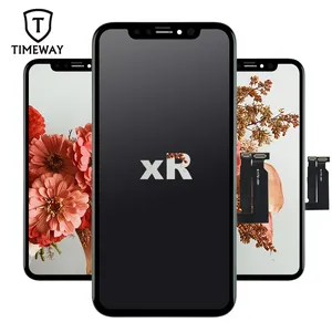 Lcd Telepon Seluler OLED untuk Iphone Lcd 6 6 Plus 6S 7 Plus X Xr 11 12 Sentuh Aksesori Perakitan Layar Tampilan Lengkap