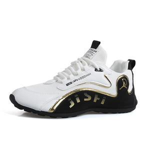 Nuevas Zapatillas Deportivas Casuales de Cuero para Hombre Antideslizantes con Cámara de Aire para Correr de Uso Versátil Venta al por Mayor Transfronteriza - Product Image 3