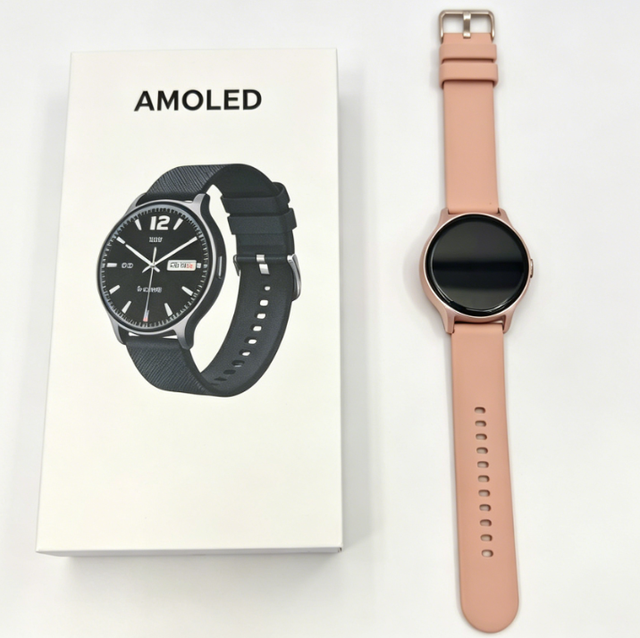 ZongX U23 Ultra-Slim Smart Watch 1.32 AMOLED 120Hz CNC Forged Bt Call IP68 Waterproof 17 Languages H Band APP
