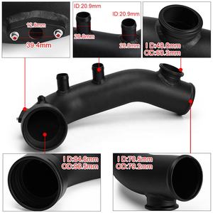 Tubo de entrada de flujo con Kit BOV de 50MM, compatible con <span class=keywords><strong>BMW</strong></span> N54, E88, E90, Turbo, válvula de soplado, Kit de tubo de carga de motor BOV03 - Product Image 4