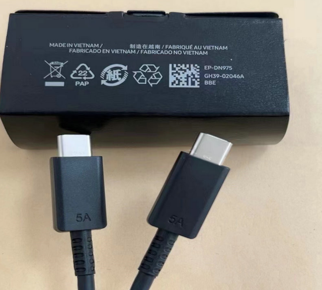 RUNYU 5A USB Data Cable for Samsung Note20 NOTE21 NOTE22 S20 S21 S22 Super Fast Cable Type c to Type c
