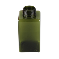 Échantillon gratuit 500ml bouteille carrée en mousse plastique PETG vert savon liquide pour le lavage des mains avec pompe Sayer pour shampooing et lotion