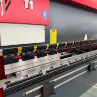 Presse plieuse CNC WE67K 100T/3200 avec contrôleur Delem DA53T, machine de pliage de tôles hydraulique