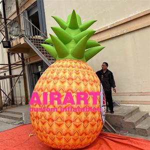 Boutique de fruits <span class=keywords><strong>frais</strong></span> Publicité extérieure Gonflables décoratifs Ananas gonflable géant Blow Up Ananas Ballon gonflable - Product Image 4