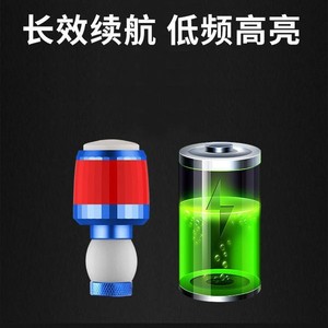 Clignotant de vélo rouge et noir en plastique LED étanche 4 modes, fixation sur guidon, indicateur de sécurité pour la conduite nocturne - Product Image 2