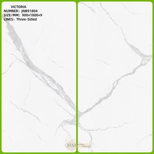 กระเบื้องพอร์ซเลนแผ่นใหญ่ ลายหินอ่อนสมัยใหม่ แผ่นหินเผาผิวมันเงาสูง สำหรับห้องน้ำ ภายนอกอาคาร ตกแต่งผนังและพื้น - Product Image 3