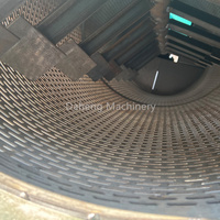 Professionele Grote Capaciteit Palm Fruit Vezel Separator Palm Noten Vezel Scheidende Machine