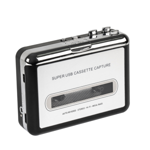 Lecteur de cassettes USB de style classique, lecteur de musique audio, enregistreur de cassettes avec convertisseur, capture des fichiers MP3 - Product Image 2