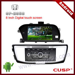 Tela nova do carro do projeto para HONDA Accord 2013-Jogador do rádio do reprodutor do reprodutor do carro do monitor 4 + 64g do carro do <span class=keywords><strong>Android</strong></span> com Bt - Product Image 4